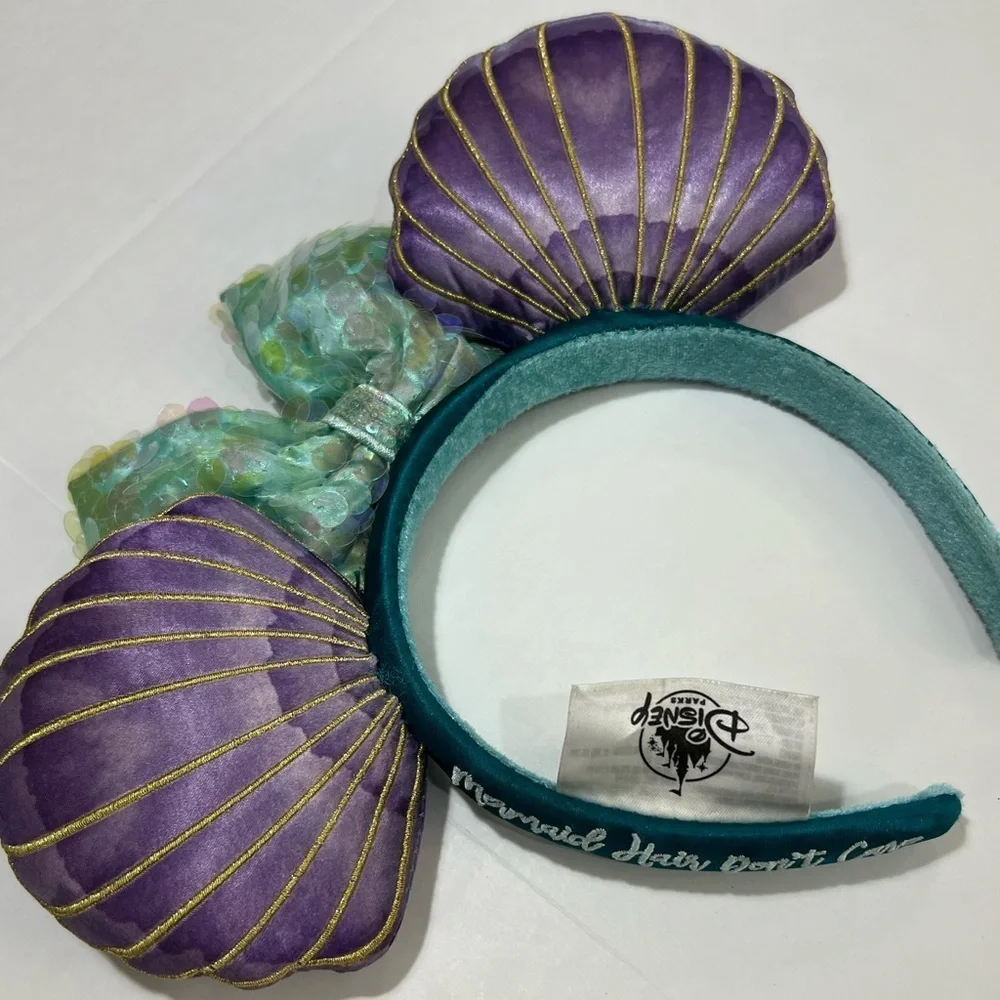 Disney Magical Mermaid Hair Accessory Purple and Green